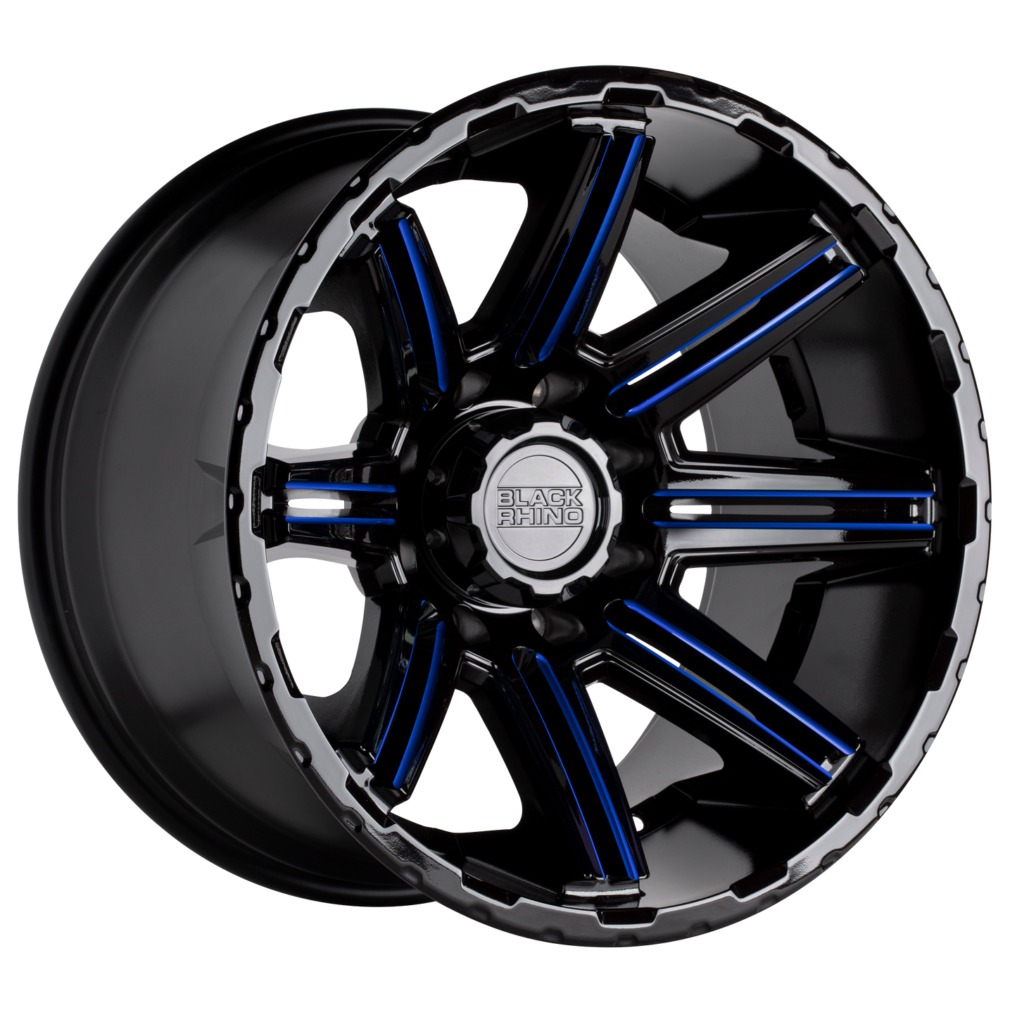 Black Rhino Hard Alloys BR RAMP 20X9.5 6X139 -18 112 G-BK MLDBLU
