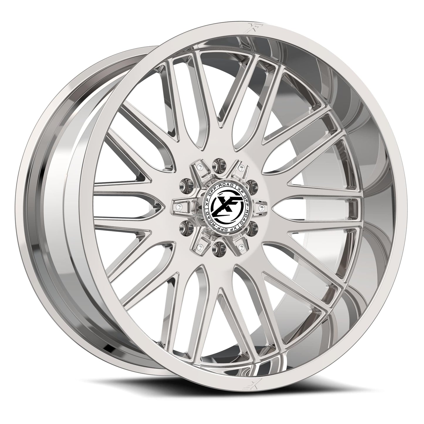 XF Off-Road XF-240 24x14 5x127 5x139.7 -76 Cb 78.1 Chrome