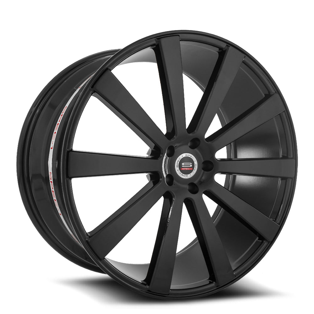 Spec-1 SPL-002 20x10.5 5x Blank +42 Cb 73.1 Gloss Black