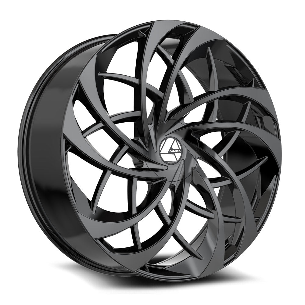 Azara AZA-540 24x9 5x115 5x120 +15 Cb 78.1 Gloss Black