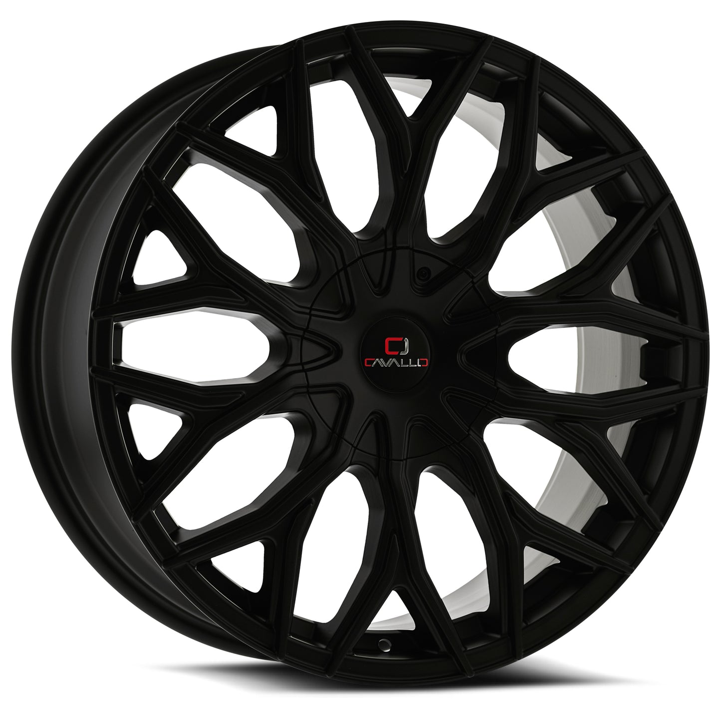Cavallo CLV-37 20x8.5 6x135 6x139.7 +15 Cb 108.1 Satin Black