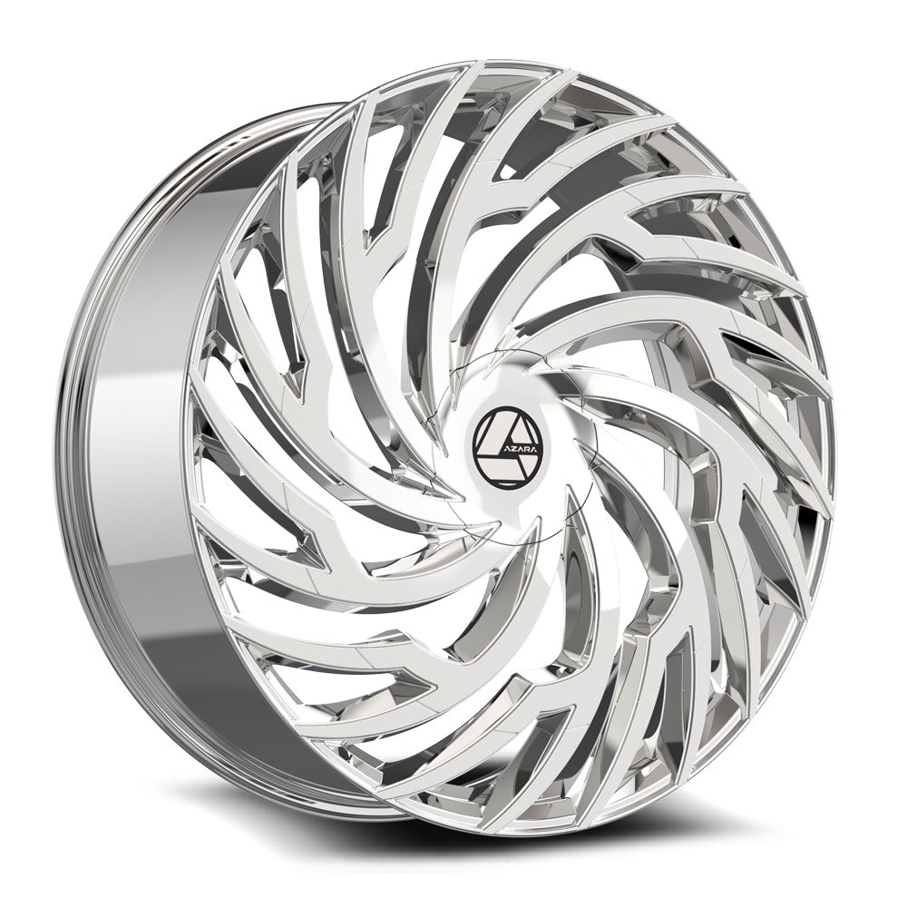 Azara AZA-536 20x8.5 5x112 5x114.3 +35 Cb 74.1 Nano Chrome
