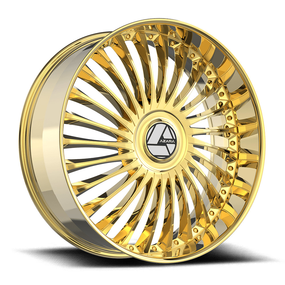 Azara AZX-103 26x9.5 6x135 6*139.7 +22 Cb 87.1 Nano Gold