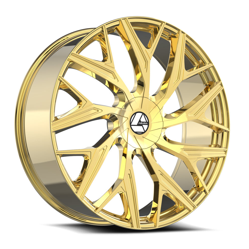 Azara AZA-527 22x8.5 5x112 5x114.3 +38 Cb 74.1 Nano Gold