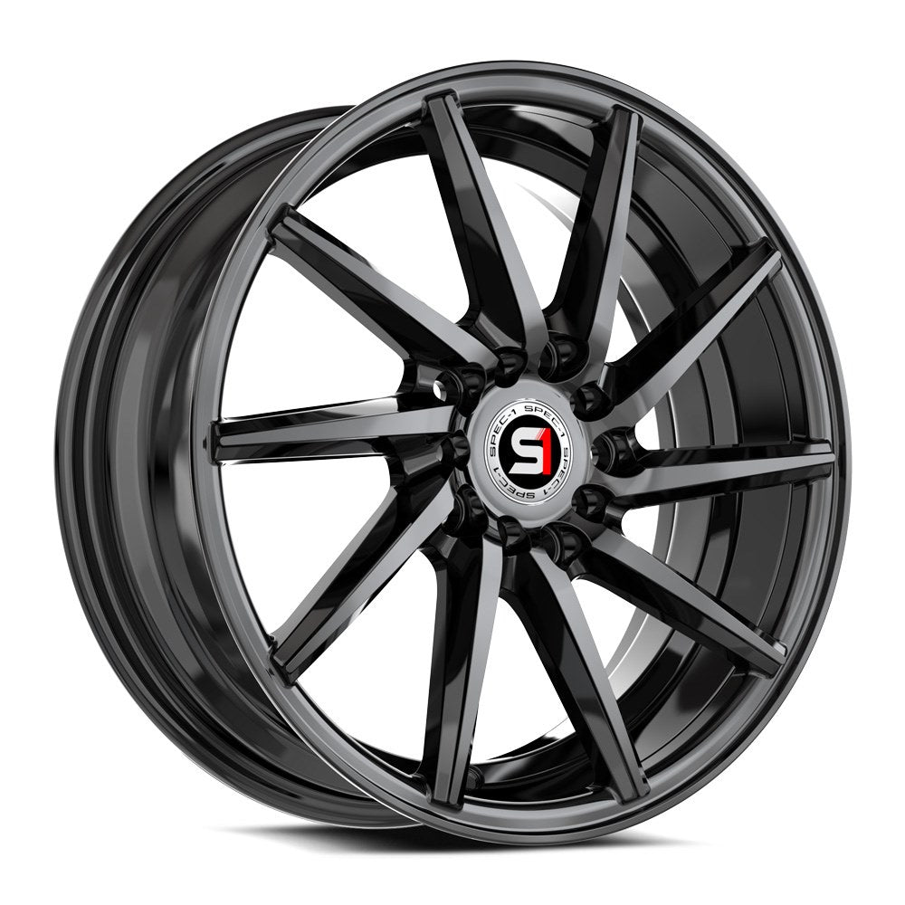 Spec-1 SP-74 16x6.0 5x100 5x114.3 +35 Cb73.1 Gloss Black
