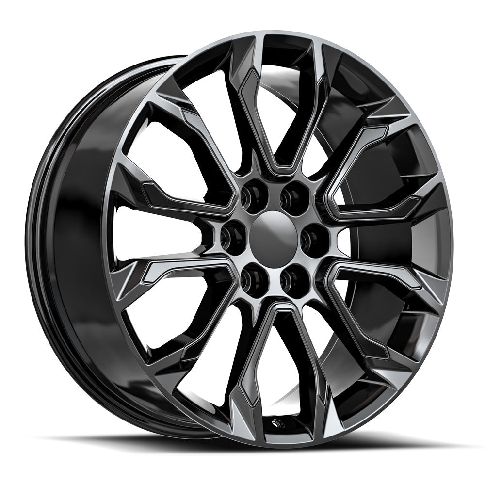 OE. Revolution G-38 24X10 6X139.7 +31 Cb 78.1 Gloss Black