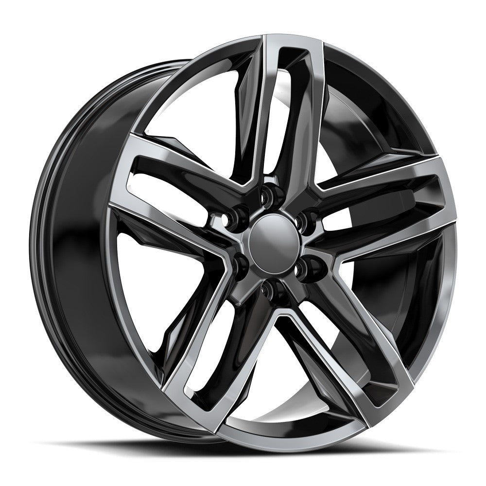 OE. Revolution C-24 24X10 6X139.7 +30 Cb 78.1 Gloss Black & Milled