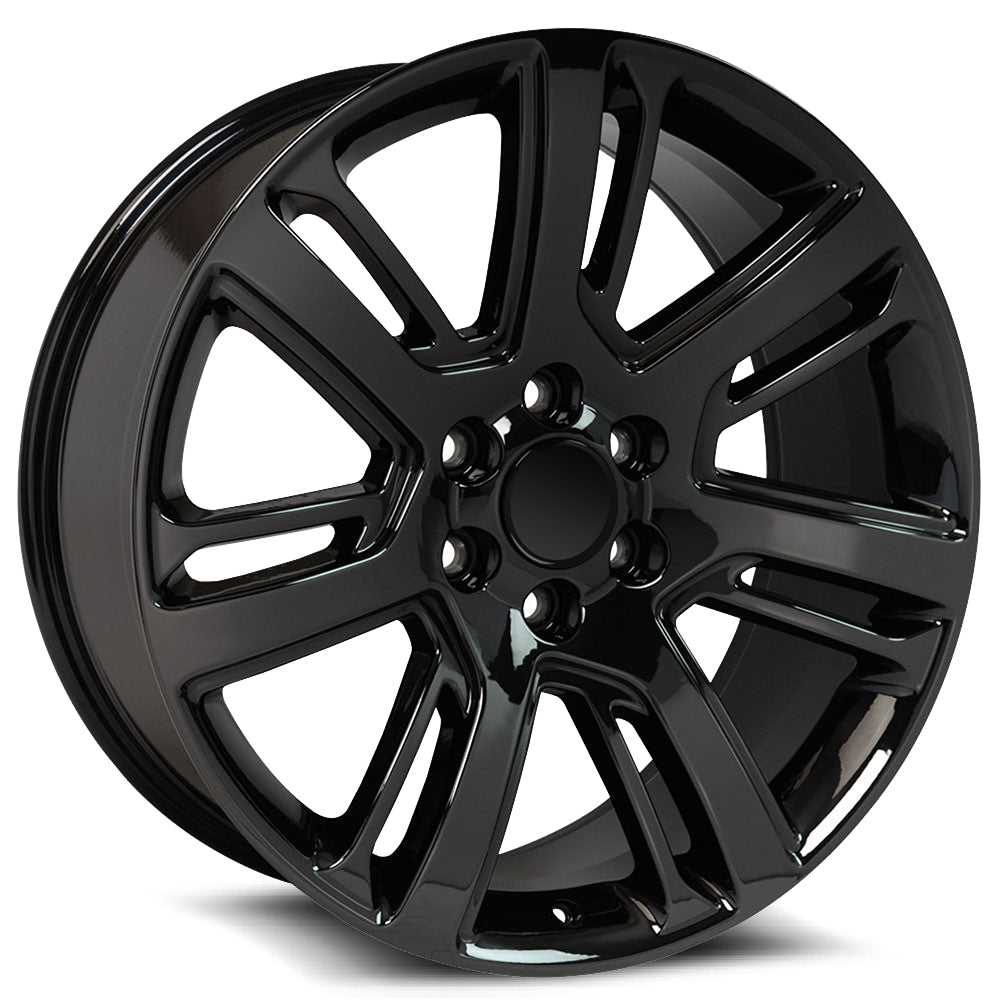 O.E. Revolution D-04 26X10 6X139.7 +31 Cb 78.1 Gloss Black