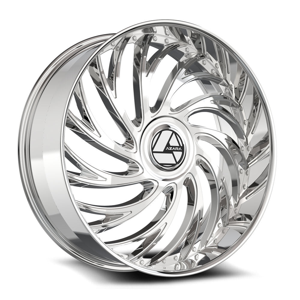 Azara AZX-101 18X8.0 5x112 5x114.3 +35 Cb 74.1 Chrome