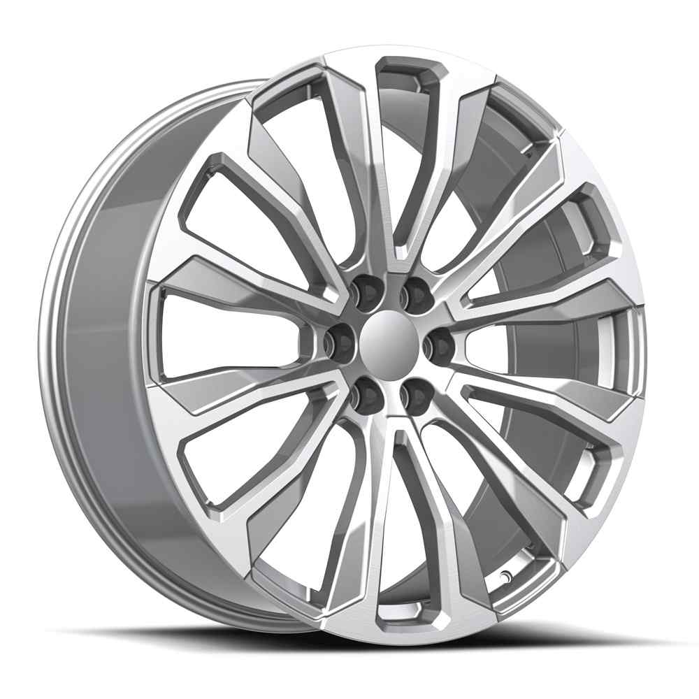 OE. Revolution G-31 22X9 6X139.7 +31 Cb 78.1 Silver & Machined