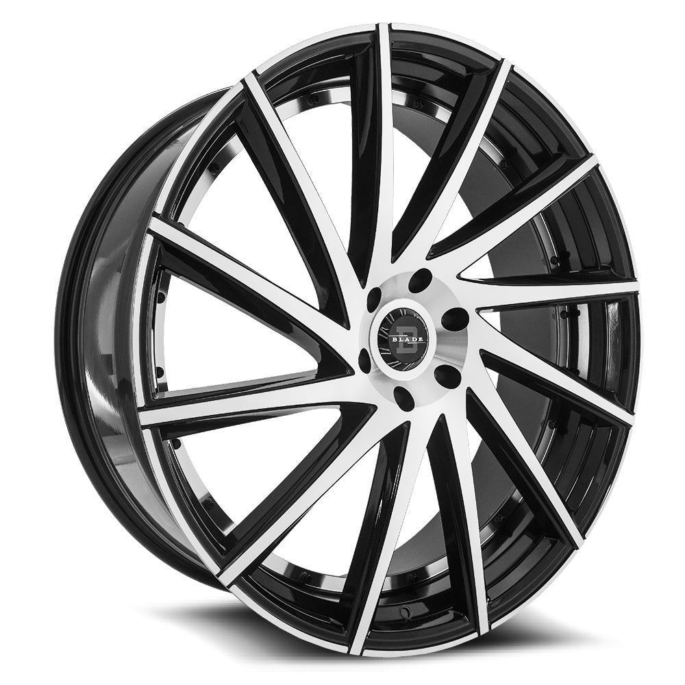 Blade Luxury Rt-457 Tundra 26X9.5 6X139.7 +25 Cb 78.1 Gloss Black & Machined