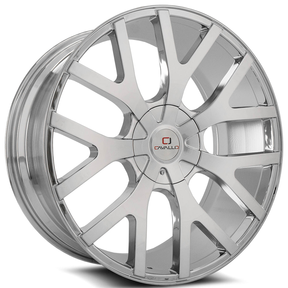 Cavallo Clv-15 18X8 4X100 4X114.3 +35 Cb 74.1 Chrome
