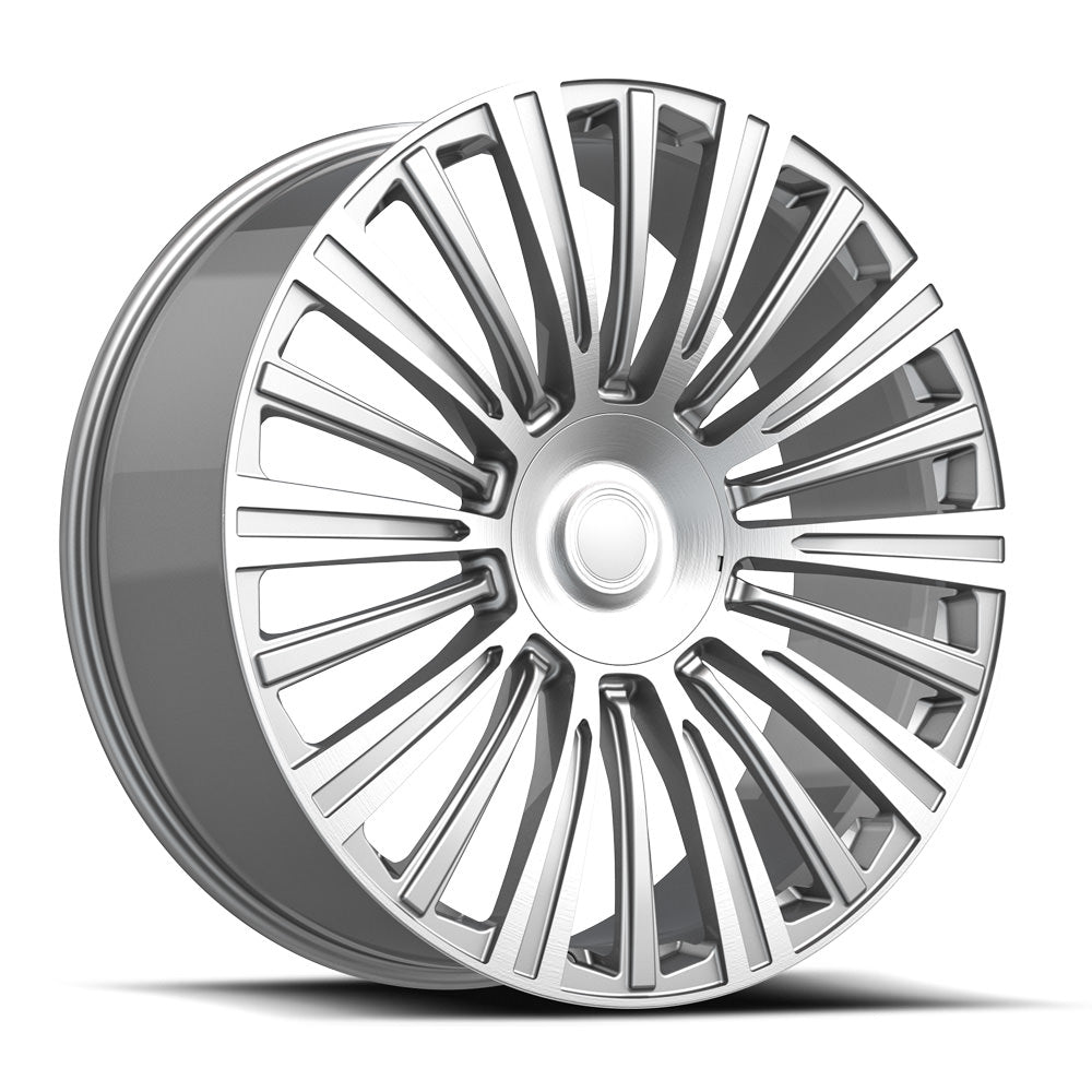 OE. Revolution CAD-35 26x10 6X139.7 +31 Cb 78.1 Silver & Machined