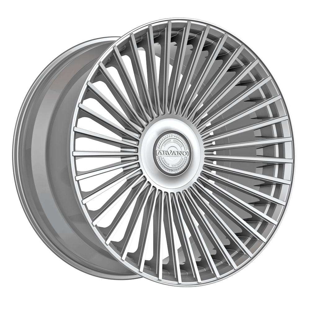 Arvano AXL-2 Santorini 20x9 5x Blank +32 Cb 73.1 Silver & Brushed