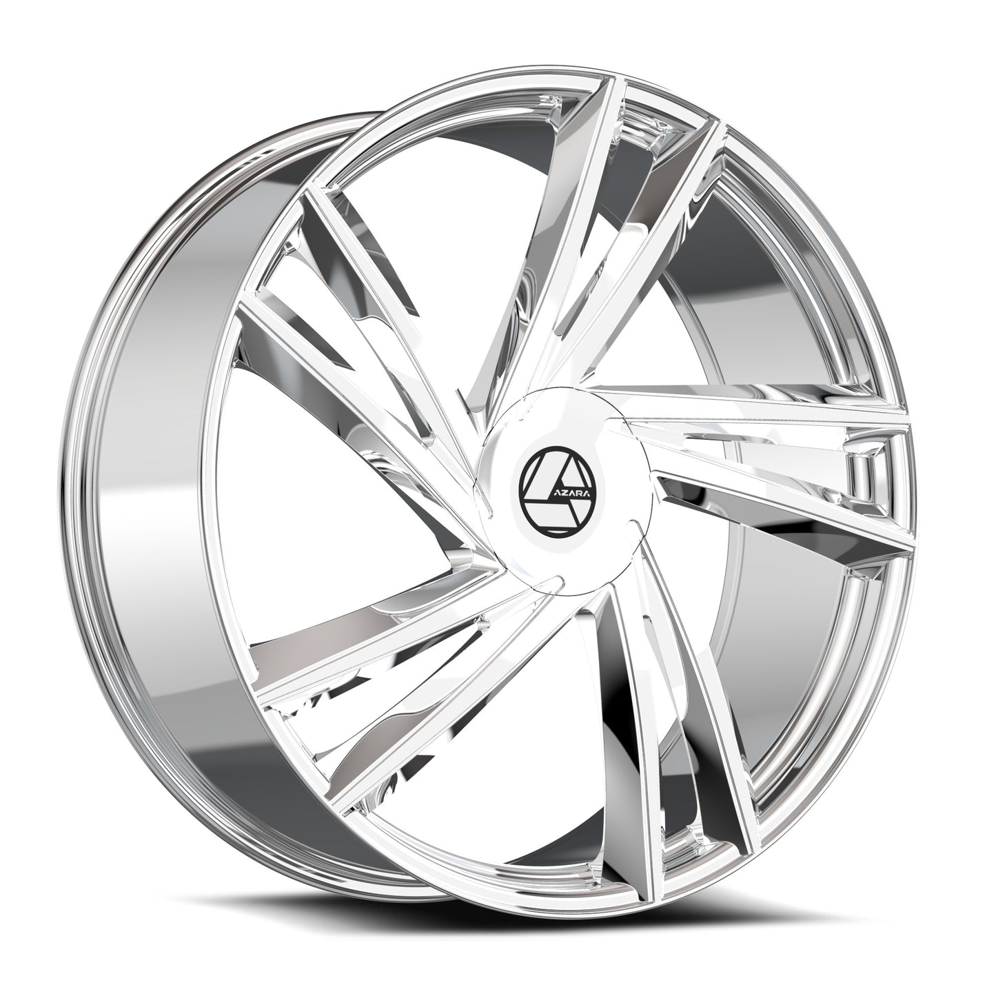 Azara Aza-529 18X8 5X112 5X114.3 +35 Cb 74.1 Nano Chrome