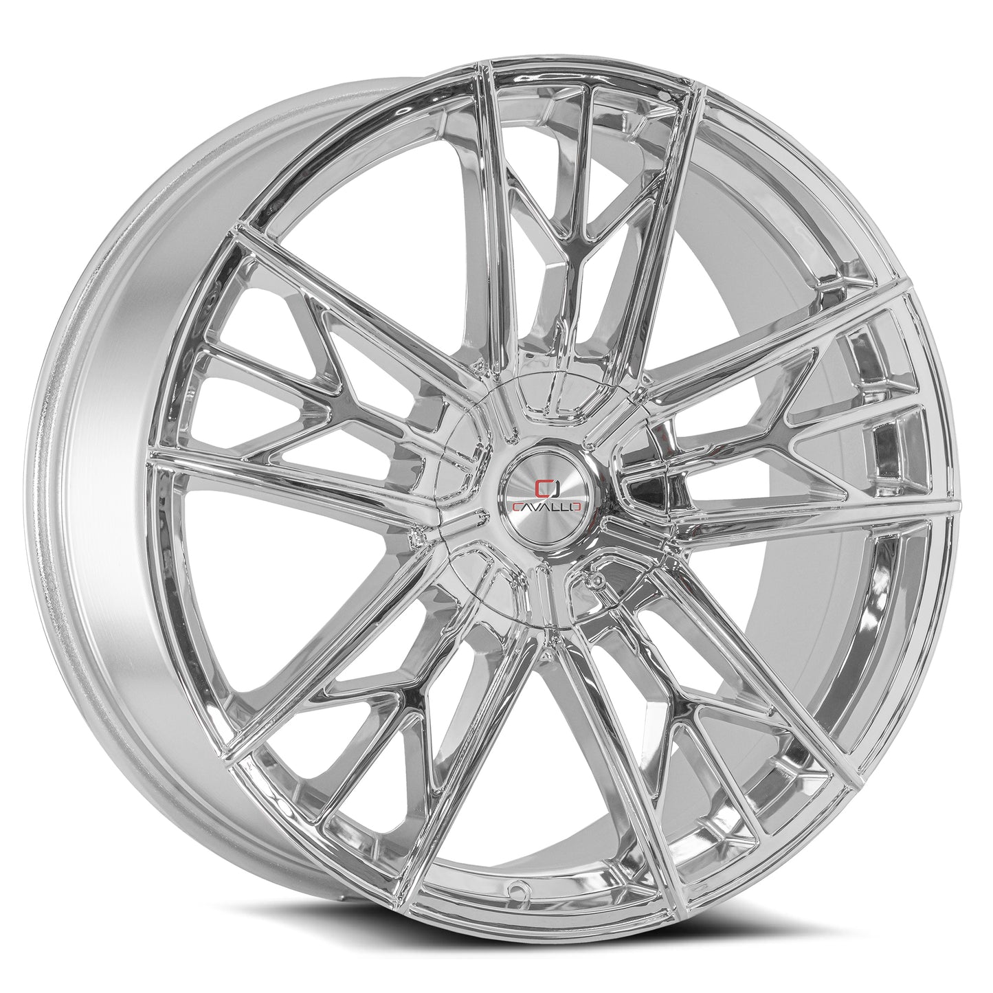 Cavallo Clv-39 22X8.5 5X114.3 5X120 +38 Cb 74.1 Chrome