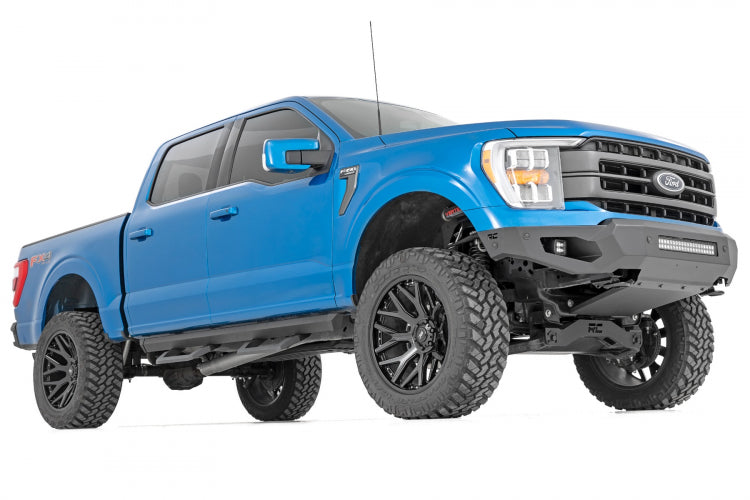 SR2 ADJUSTABLE ALUMINUM STEPS CREW CAB | FORD F-150/F-150 LIGHTNING/SUPER DUTY (15-23)