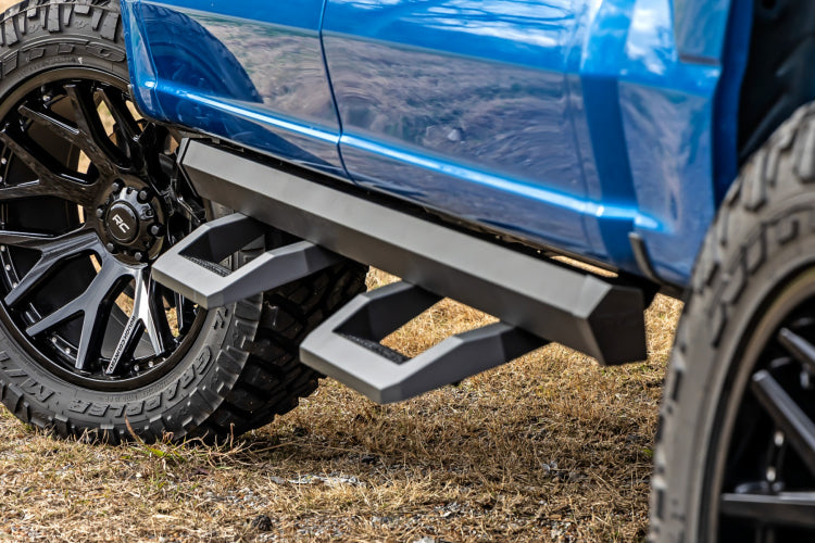 SR2 ADJUSTABLE ALUMINUM STEPS CREW CAB | FORD F-150/F-150 LIGHTNING/SUPER DUTY (15-23)