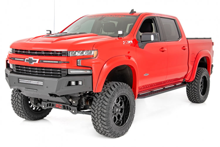 RPT2 RUNNING BOARDS CREW CAB | BLACK | CHEVY/GMC 1500/2500HD/3500HD (19-23)