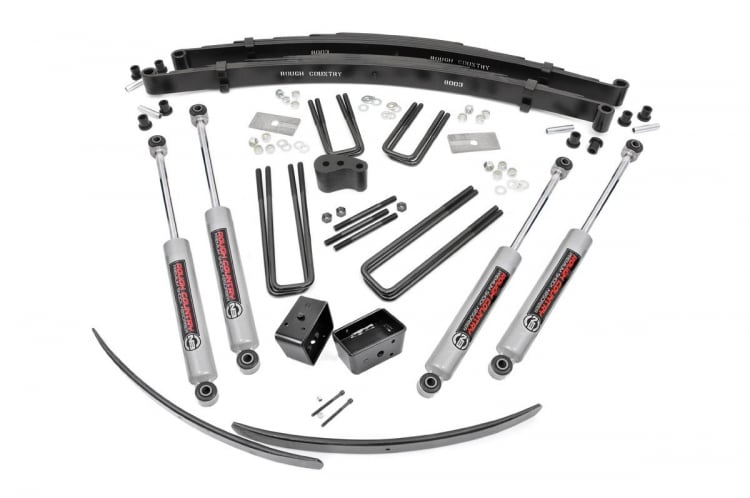 4 INCH LIFT KIT REAR BLOCKS | DODGE/PLYMOUTH RAMCHARGER/TRAILDUSTER (74-77)