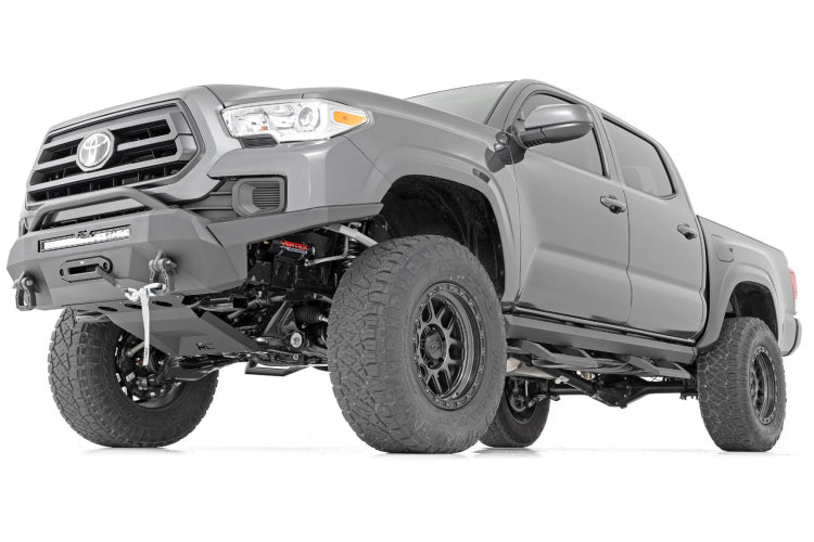 SR2 ADJUSTABLE ALUMINUM STEPS DOUBLE CAB | TOYOTA TACOMA (05-23)