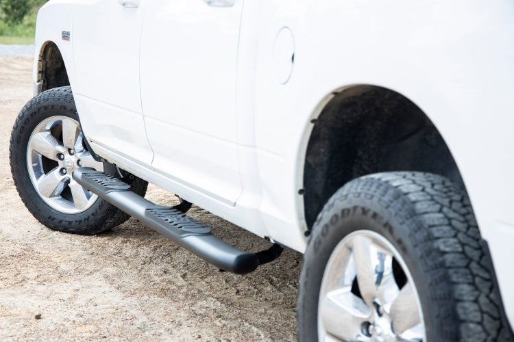 OVAL NERF STEP CREW CAB | BLACK | TOYOTA TUNDRA 2WD/4WD (07-21)