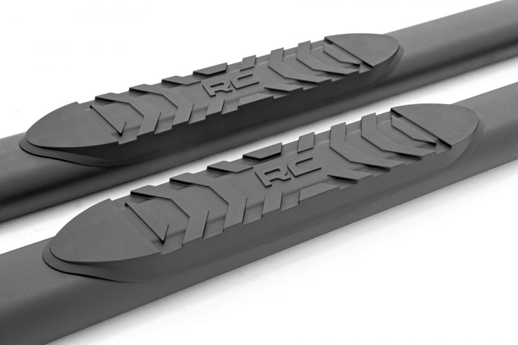 OVAL NERF STEP CREW CAB | BLACK | CHEVY/GMC TAHOE/YUKON (21-23)