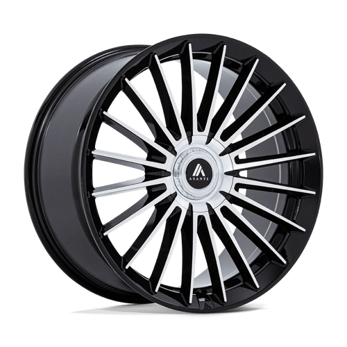 Asanti Black VICEROY 26X10 BLANK 72 +20 GBLK-MCH