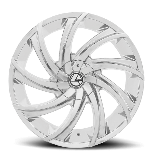 26×9.5 AZARA WHEELS AZA-503 CHROME