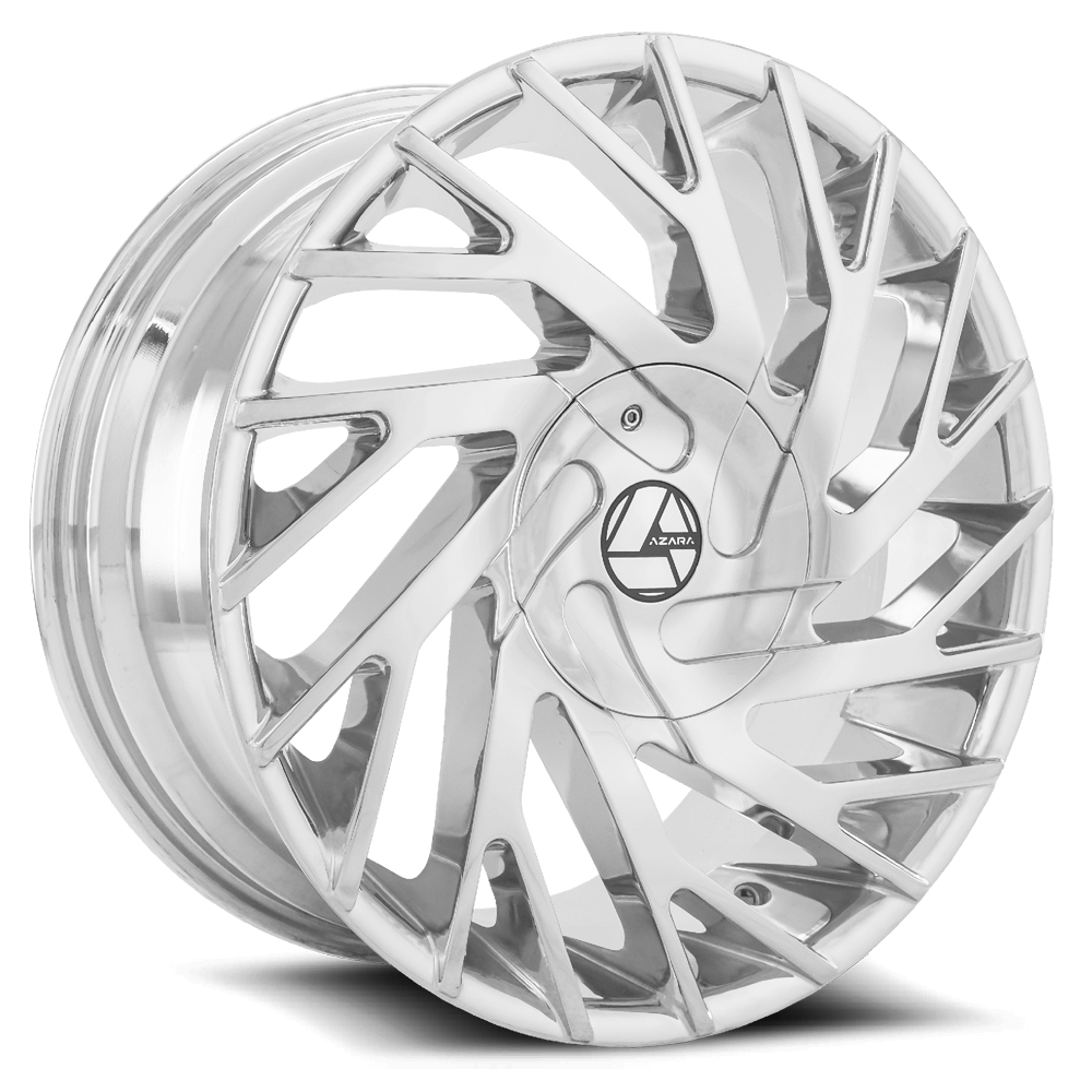 24×9 AZARA WHEELS AZA-505 CHROME