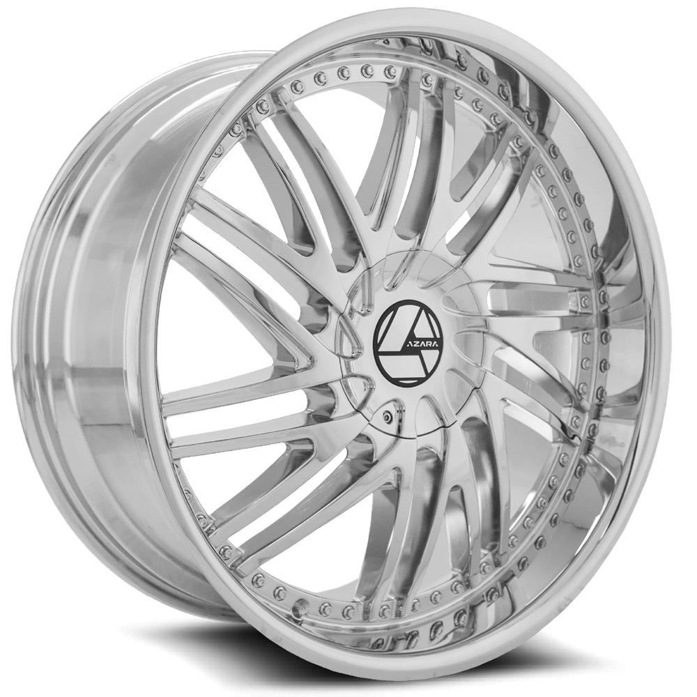 22×8.5 AZARA WHEELS AZA-509 CHROME