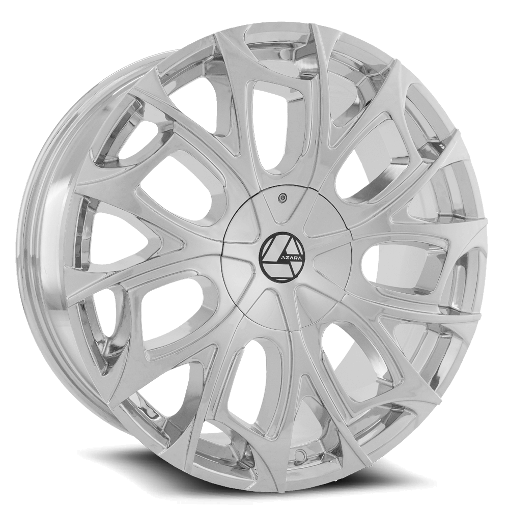 22×9.5 AZARA WHEELS AZA-512 CHROME