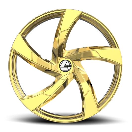 30" AZARA WHEELS AZA-524 GOLD