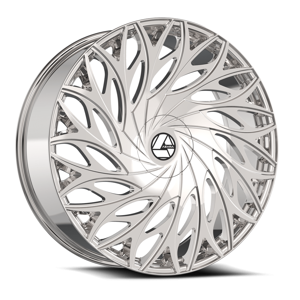 28×9.5 AZARA WHEELS AZA-525 CHROME