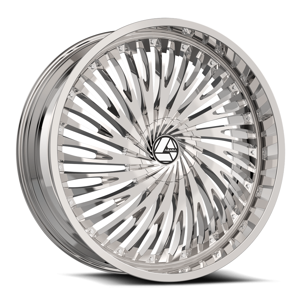 30" AZARA WHEELS AZA-526 CHROME
