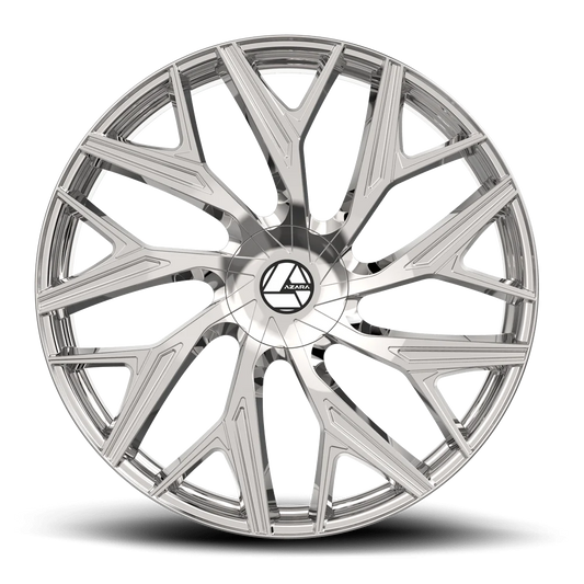 22×8.5 AZARA WHEELS AZA-527 CHROME