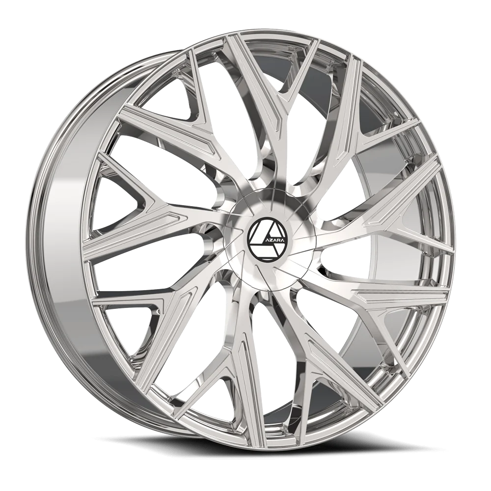 22×8.5 AZARA WHEELS AZA-527 CHROME