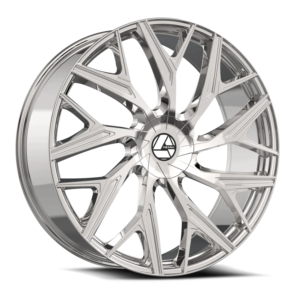 26×9.5 AZARA WHEELS AZA-527 CHROME