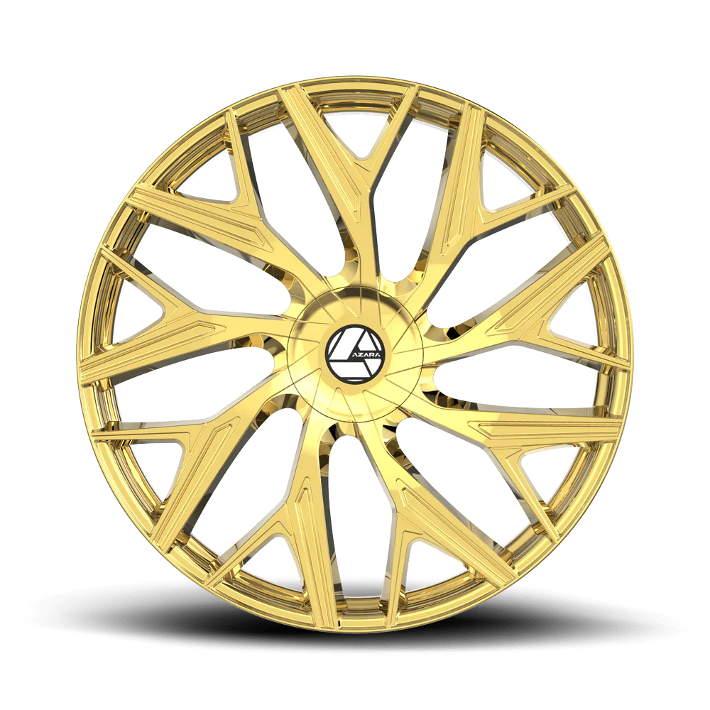 20×8.5 AZARA WHEELS AZA-527 GOLD