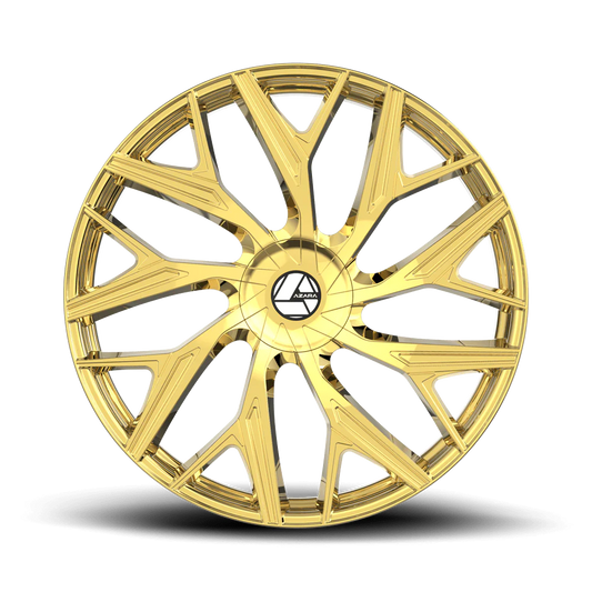 18×8 AZARA WHEELS AZA-527 GOLD