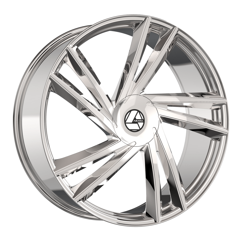 18×8 AZARA WHEELS AZA-529 CHROME