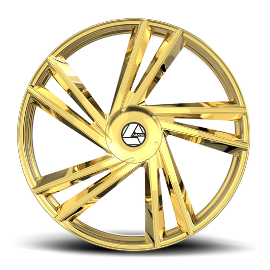 18×8 AZARA WHEELS AZA-529 GOLD