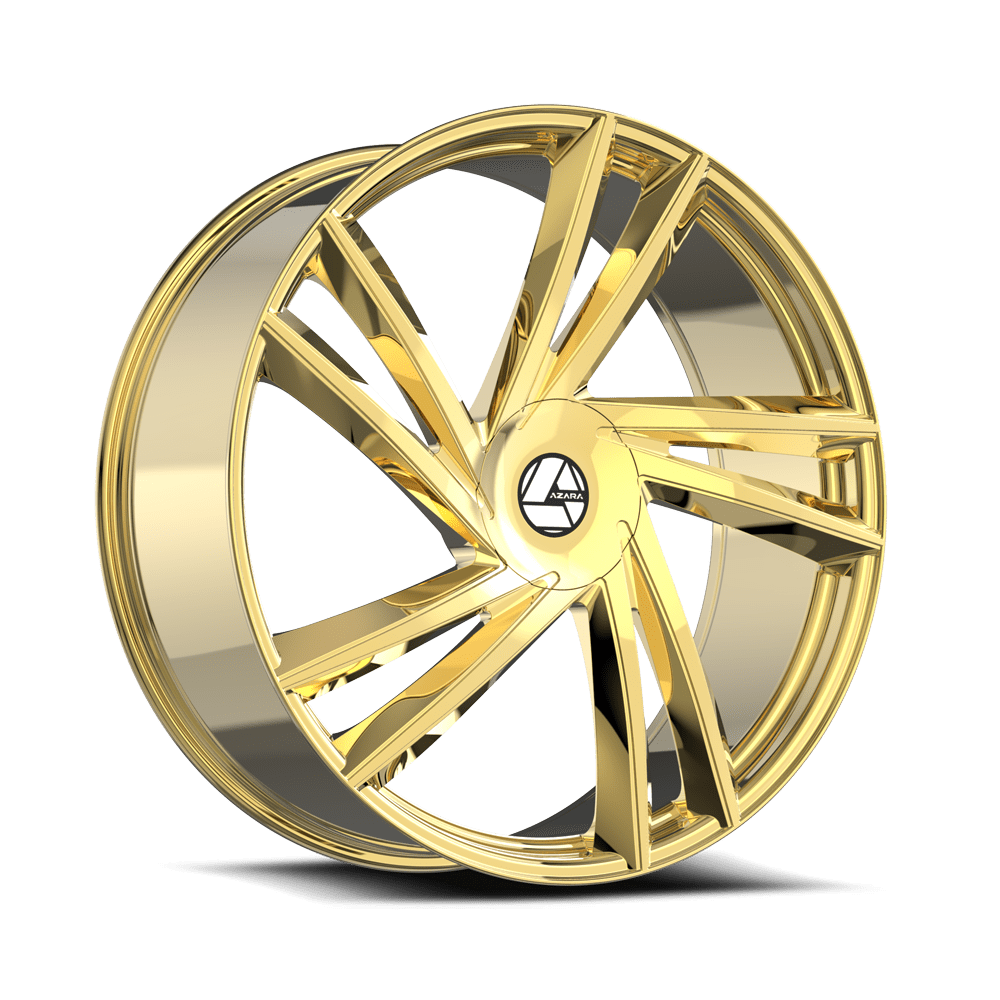 18×8 AZARA WHEELS AZA-529 GOLD