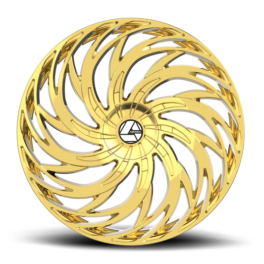 24×9 AZARA WHEELS AZA-531 GOLD