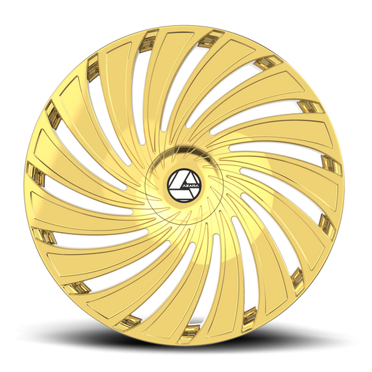 18×8 AZARA WHEELS AZA-533 GOLD