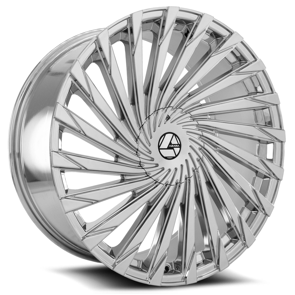 24×9 AZARA WHEELS AZA-501 CHROME