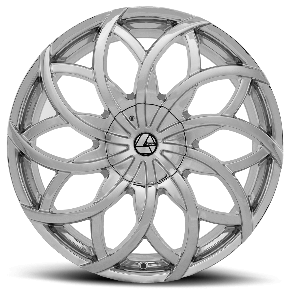 24×9 AZARA WHEELS AZA-504 CHROME