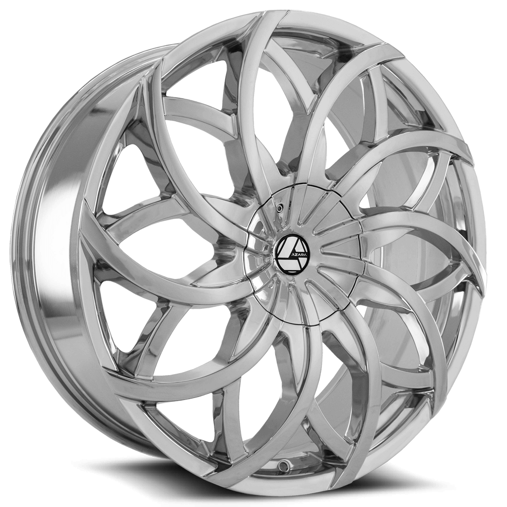 30×9.5 AZARA WHEELS AZA-504 CHROME