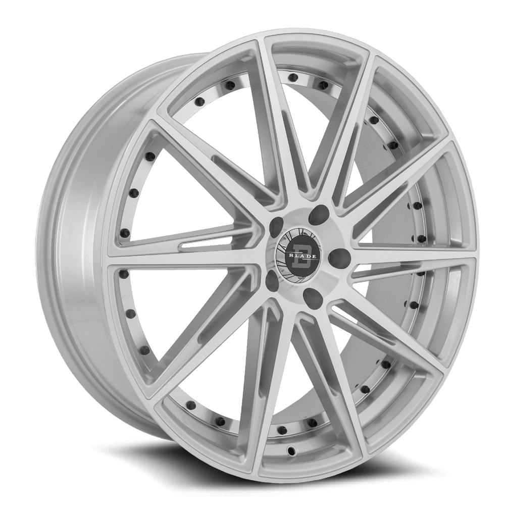 BLADE WHEELS BRVT-458 “ALONZA” SILVER MACHINED