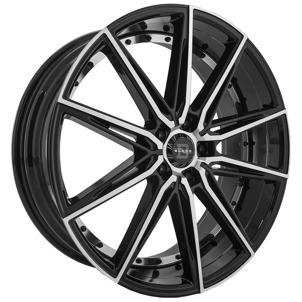 BLADE WHEELS BRVT-459 “BARRETT” GLOSS BLACK MACHINED